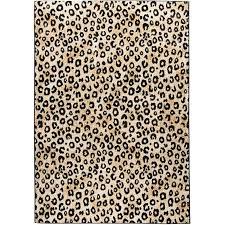 Black And Tan Area Rug Walmart Well Woven Dulcet Leopard Animal Print Black Area Rug Walmart Com In 2020 Black Area Rugs Well Woven Floor Area Rugs