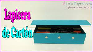 Tutorial Lapicera De Carton Diy Regreso A Clases Luisa Papercrafts Youtube