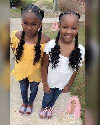 Pin By Uniquelene On Little Diva Black Girl Braided Hairstyles Hair Styles Braid Styles For Girls