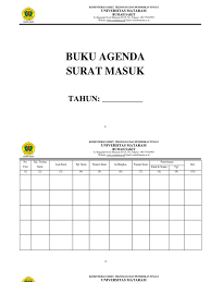 Contoh buku ekspedisi surat gudang surat. Format Agenda Surat Keluar Guru Galeri