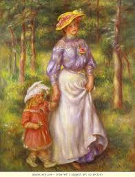 Gather Ye Rosebuds While Ye May Waterhouse Painting 1909 Pierre Auguste Renoir The Walk Olga S Gallery Renoir Paintings Pierre Auguste Renoir Renoir Art