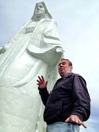 Built to resemble mother mary, our lady of the rockies is a 90 foot tall statue of a woman. Our Lady Of The Rockies Reaching For The Heavens
