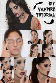 Diy Vampire Tutorial Halloween Makeup Tutorial Vampire Makeup Halloween Vampire Costume Diy