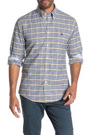 Brooks Brothers Small Check Long Sleeve Regent Fit Shirt Nordstrom Rack