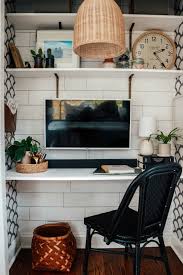 Just a desk on a short wall in the room but i could work while the rest of my family relaxed. Cloffice Closet Turned Into An Office Small Space Hack Nesting With Grace