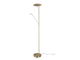 Modelle in den farben silber, gold und messing sind z.b. Led Deckenfluter Mit Leselampe Meine Wunschleuchte De