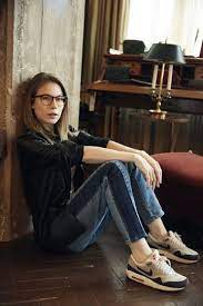 Нора фон вальдштеттен родилась в вене. Nora Von Waldstatten Wearing The Broken Stitches Authentic Blue Denim Women German Women German Beauty