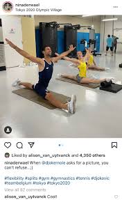 Viimeisimmät twiitit käyttäjältä patrick dewael (@patrickdewael). Ben Rothenberg On Twitter Novak Djokovic Cross Training With The Belgian Gymnastics Team Naturally Olympics