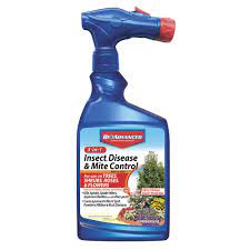 Bioadvanced 32 Oz Ready To Spray 3 In 1 Insect Disease And Mite Control 708287a The Home Depot