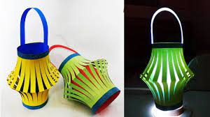 Youtube Paper Lanterns Diy Paper Lanterns Paper Craft Tutorials