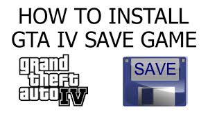 How To Install Custom Save Game In Gta Iv Latest Tutorial 2017 Youtube
