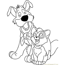 Use the download button to find out the full image of oliver and company coloring pages for kids, and download it for your computer. Dodger And Rita Coloring Page For Kids Free Oliver Company Printable Coloring Pages Online For Kids Coloringpages101 Com Coloring Pages For Kids