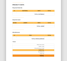 Team building skills and qualities are crucial not only for every business area but for all life's areas. Easy To Use Construction Bid Template Free Downloadable Bigrentz