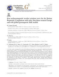2 western union also makes money from currency exchange. Pdf The First Archaeomagnetic Secular Variation Curve For The Iberian Peninsula