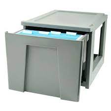 Stacking flat file cabinets options and styles. Iris Plastic Stacking File Drawer In File Cabinets