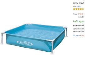 Intex Kinderpool Frame Pool Mini Planschen Fur Kleinkinder Sparzwerge De