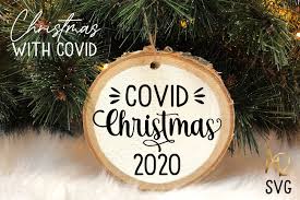 Trending with christmas ornaments 2020 with covid mask. Covid Christmas 2020 Round Ornament Pandemic Svg 1026709 Cut Files Design Bundles