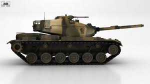 The m60 looks, at first glance, very much like the m48 designed five years earlier, and for good it was not officially named patton, but it was the first officially named as a main battle tank, and not a. 360 View Of M60 Patton 3d Model Hum3d Store
