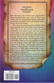 How do you say thanks in malay? Adat Resam Dan Pantang Larang Suku Kaum Di Sabah