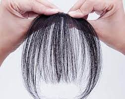 Instant Hair Headband Headband To Attach Hair Use With Etsy Headband Hairstyles Medium Hair Styles Grey Hair Pieces