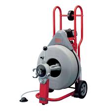 Drain cleaning ridgid® drain cleaning tools, ranging from hand tools, sink machines, drum/sectional machines to jetters, have been delivering reliable performance to the skilled trades for decades. Ridgid 115 Volt K 750 Autofeed Drain Cleaner Machine With 3 4 In Pigtail 41977 The Home Depot