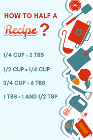 How To Half A Recipe Check More At Https Life Hacks Org Food Drinks 3342 Utm Source Pinter Half And Half Recipes Baking Conversion Chart Baking Conversions