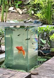 Aquarium Inverse Ponds Backyard Backyard Water Feature Diy Pond