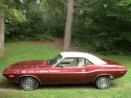 Image result for Burnished Red 1974 Challenger
