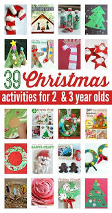 39 Christmas Activities For 2 And 3 Year Olds No Time For Flash Cards Christmas Activities Preschool Christmas Christmas Crafts