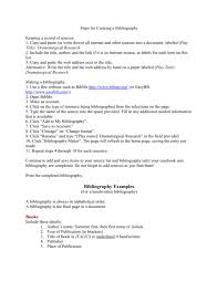 In an apa reference list, you put each citation in alphabetical order by the author's last name (surname). Bibliography And Biography Handout