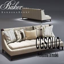 Baker Tipton Tufted Sofa 3d Model Download Cgsouq Com Tufted Sofa Sofa Furniture