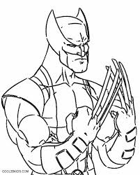Printable Wolverine Coloring Pages For Kids Cool2bkids Superhero Coloring Pages Printable Coloring Book Coloring Pages