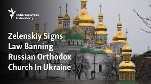 Zelenskiy Signs Law Banning Russian Orthodox Church In Ukraine