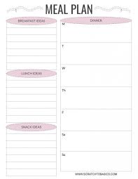 Start studying breakfast, lunch, dinner. 20 Meal Planning Templates That Will Take The Stress Out Of Cooking