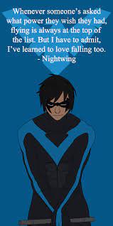 Age is a scalpel, cutting out bits of what we are. Nightwing By Degeneratebatman On Deviantart