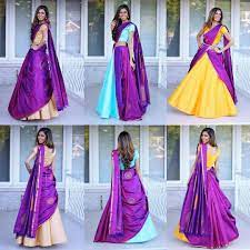 So in 1 hour the saree portion that can be painted will be 1/7 th part. Tia Bhuva S Can Can Saree Vibrant Personality Is Giving Us Sareestyle Inspiration Shaadiwish