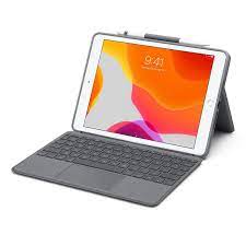 Logitech Combo Touch Keyboard Case With Trackpad For Ipad 7th Generation Apple Keyboard Case Ipad Air Ipad Keyboard