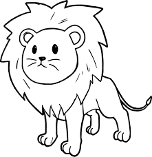 Each printable highlights a word that starts. Lion Coloring Pages Cartoon Lion Cartoon Coloring Pages