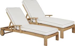 Pillow perfect indoor/outdoor chaise lounge cushion with sunbrella canvas black fabric, 72.5 in. Outdoor Lounge Chairs Chaises By Fifth And Shore