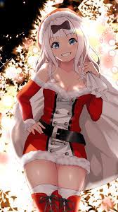 Christmas Chika Fujiwara [Kaguya-sama] (2160x3840) : r/Animewallpaper