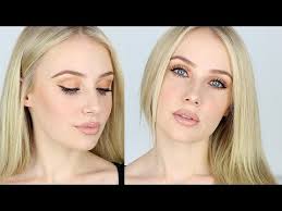 Similar to a light skin but just a little bit whiter. Makeup Tutorial For Fair Skin Contouring Nude Lips Bronze Eyes Lauren Curtis Youtube