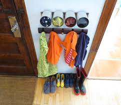 6 creative tips for organizing all that winter gear. Upcycled Hat And Glove Storage Center Projectophile