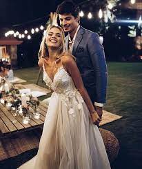 Pin By Nigmatullina Aruzhan On Shooting Beach Wedding Dresses Backless Online Wedding Dress Cheap Wedding Dresses Online