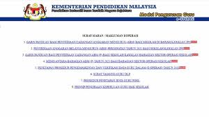 Go to e operasi moe gov my page via official link below. Eoperasi Kpm Kemaskini Maklumat Guru Semakan Status Online