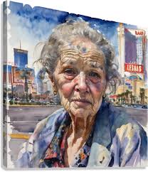 Watercolor “All Gone” By Bruce Lazarus par IStockHistory com