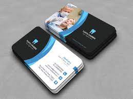 Enter your business name and create a stunning dental business card tailored just for you. Dental Business Card On Behance