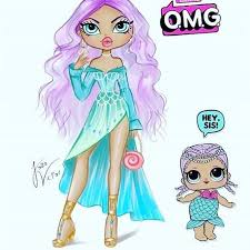 Lol Surprise On Instagram I Hope They Will Create Mermaid Omg She Is Gorgeous Nadeyus Oni Sdelayut Omg Rusalku In 2020 Lol Dolls Kids Doll House Doll Family