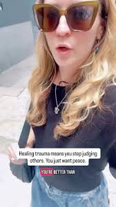 I used to be so judging judgey of the way everybody else lived their life  and constantly up and everybody else’s business., As soon as I healed my  trauma, everything changed and I just simply could ...