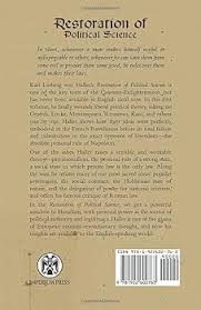 Restoration of Political Science, Volume I