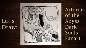 Decorate your laptops, water bottles, notebooks and windows. Let S Draw Artorias Of The Abyss Dark Souls Fanart Youtube